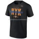 Maillot Manche Courte New York Knicks 2023 NBA Playoffs Jump Ball Noir