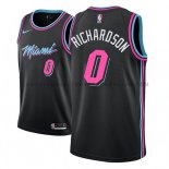 Maillot Miami Heat Josh Richardson Ciudad 2018-19 Noir