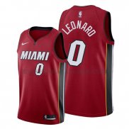 Maillot Miami Heat Meyers Leonard Statement Rouge