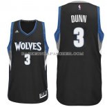 Maillot Minnesota Timberwolves Dunn Noir