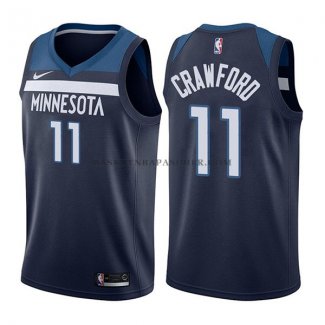 Maillot Minnesota Timberwolves Jamal Crawford Icon 2017-18 Bleu