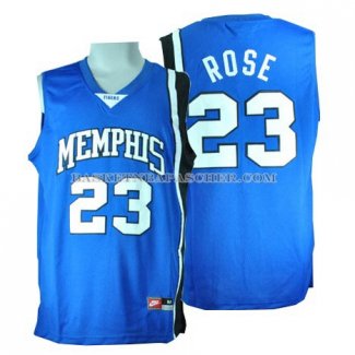 Maillot NCAA Memphis Tigers Derrick Rose Bleu