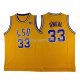 Maillot NCAA Retro LSU Tigers O'Neal Jaune