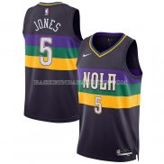 Maillot New Orleans Pelicans Herbert Jones NO 5 Ville 2022-23 Volet