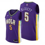 Maillot New Orleans Pelicans Trevon Bluiett Ville Edition Volet
