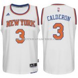 Maillot New York Knicks Calderon Blanc