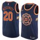 Maillot New York Knicks Doug Mcdermott Ville 2018 Bleu