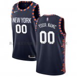 Maillot New York Knicks Personnalise Ville Edition Bleu