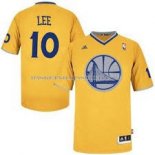 Maillot Noel Golden State Warriors Lee 2013 Jaune