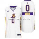 Maillot Noel Los Angeles Lakers Young 2014 Blanc