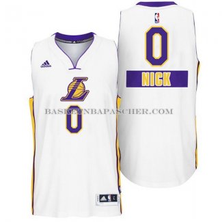 Maillot Noel Los Angeles Lakers Young 2014 Blanc
