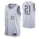 Maillot Oklahoma City Thunder Aaron Wiggins NO 21 Ville 2021-22 Blanc