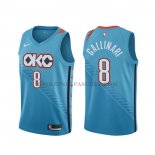 Maillot Oklahoma City Thunder Danilo Gallinari Ville Bleu Maillot Oklahoma City Thunder Danilo Gallinari Ville Bleu