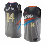 Maillot Oklahoma City Thunder K. J. Mcdaniels Ville 2018 Gris Maillot Oklahoma City Thunder K. J. Mcdaniels Ville 2018 Gris