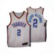 Maillot Oklahoma City Thunder Shai Gilgeous-Alexander NO 2 Association Authentique Blanc