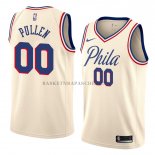 Maillot Philadelphia 76ers Jacob Pullen Ville 2018 Crema