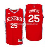 Maillot Philadelphia 76ers Simmons Rouge
