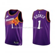 Maillot Phoenix Suns Devin Booker NO 1 Classic 2022-23 Volet