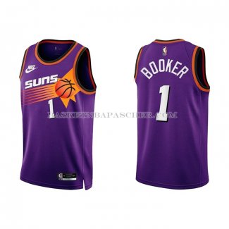 Maillot Phoenix Suns Devin Booker NO 1 Classic 2022-23 Volet