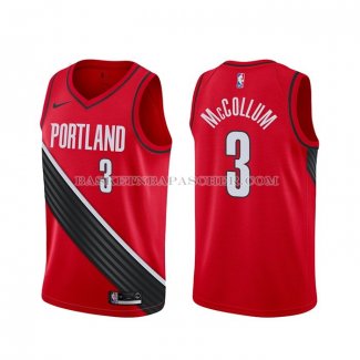 Maillot Portland Trail Blazers Cj Mccollum Statement Rouge