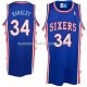 Maillot Retro Philadelphia 76ers Barkley Bleu