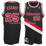 Maillot Retro Portland Trail Blazers Kersey Noir