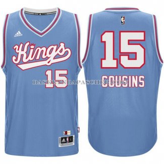 Maillot Retro Sacramento Kings Cousins 1985-86 Bleu