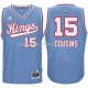 Maillot Retro Sacramento Kings Cousins 1985-86 Bleu
