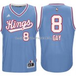 Maillot Retro Sacramento Kings Gay 1985-86 Bleu