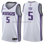 Maillot Sacramento Kings De'aaron Fox Association 2017-18 Blanc