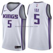 Maillot Sacramento Kings De'aaron Fox Association 2017-18 Blanc