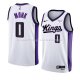 Maillot Sacramento Kings Malik Monk NO 0 Association 2023-24 Blanc