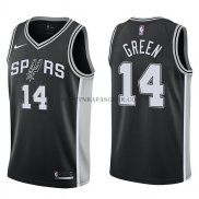 Maillot San Antonio Spurs Danny 2017-18 Vert Icon 2017-18 Noir