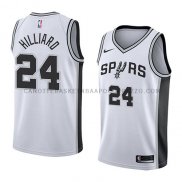 Maillot San Antonio Spurs Darrun Hilliard Association 2018 Blanc
