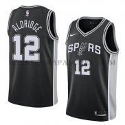 Maillot San Antonio Spurs Lamarcus Aldridge Icon 2017-18 Noir