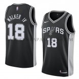 Maillot San Antonio Spurs Lonnie Walker Iv Icon 2017-18 Noir