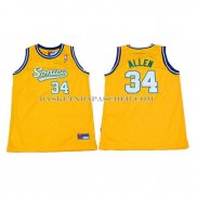 Maillot Seattle Supersonics Allen Jaune
