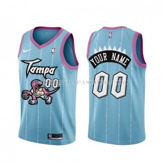 Maillot Tornto Raptors Personnalise Ville 2020-21 Rosa Bleu