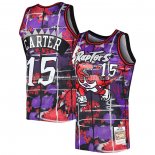 Maillot Tornto Raptors Vince Carter NO 15 Mitchell & Ness Lunar New Year Volet