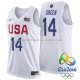 Maillot USA 2016 Green Blanc