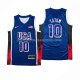 Maillot USA 2024 Jayson Tatum NO 10 Bleu1