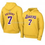 Veste a Capuche Los Angeles Lakers Carmelo Anthony Jaune