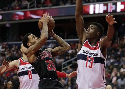 Maillot de basket nba Chicago Bulls et Washington Wizards