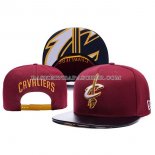 Casquette Cleveland Cavaliers Leather Rouge