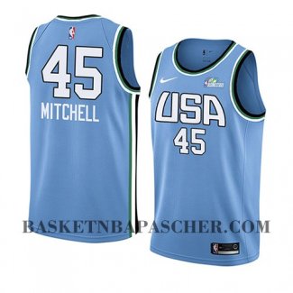 Maillot 2019 Rising Star Donovan Mitchell USA Bleu