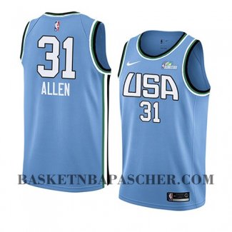 Maillot 2019 Rising Star Jarrett Allen USA Bleu
