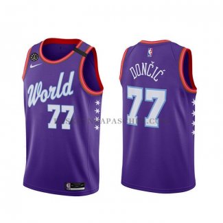 Maillot 2020 Rising Star Luka Doncic World Volet