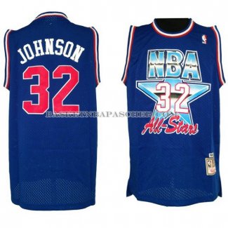Maillot All Star 1992 Johnson Bleu