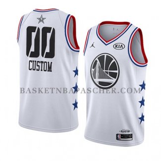 Maillot All Star 2019 Golden State Warriors Personnalise Blanc