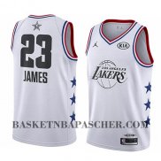 Maillot All Star 2019 Los Angeles Lakers Lebron James Blanc